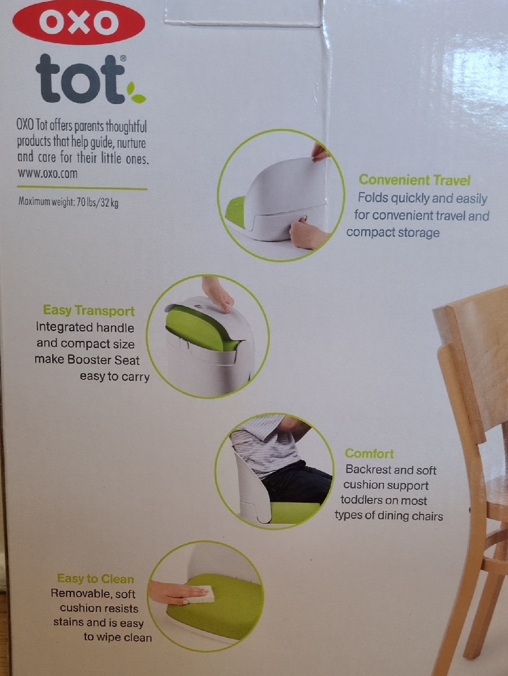 New Oxo Perch Booster Seat - Picture 4 of 4